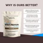 Paleovalley 100% Grassfed Whey Protein Powder with Colostrum
