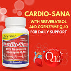 Arymar Cardio-Sana Co-Enzyme Q-10 & Resveratrol - 60 Capsules - image 4