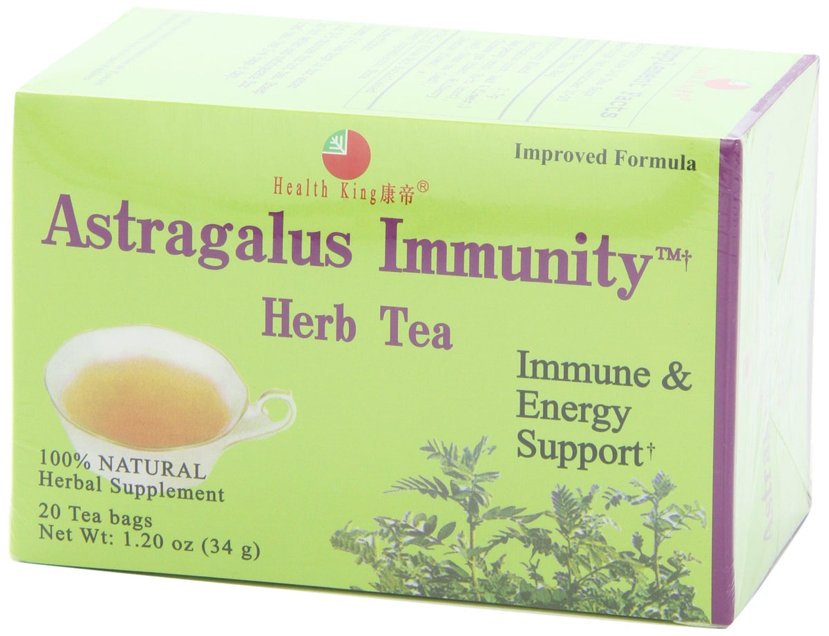 Health King Astragalus Immunity Herb Tea - 80 Teabags - image 3