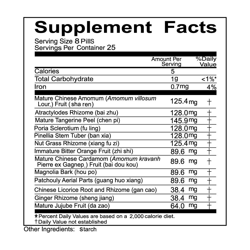 Solstice Medicine Company Xiang Sha Yang Wei Wan - 200 Capsules - image 4