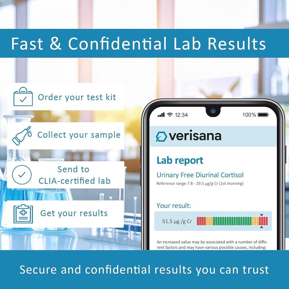 Verisana Sleep Test – Cortisol & Melatonin Hormone Health Test - image 5