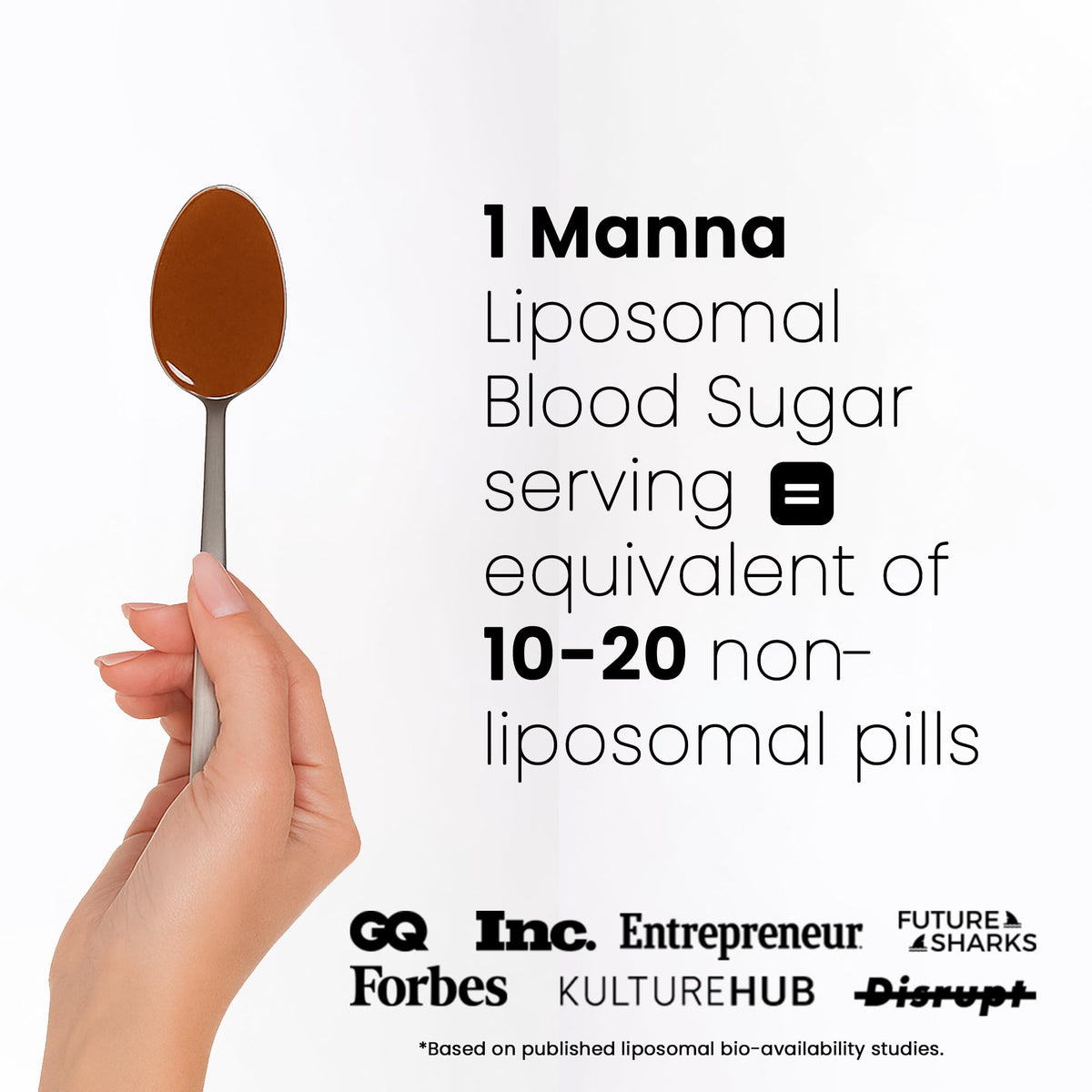 Manna Vitamins Evolved - Liposomal Blood Sugar Complex - Supports - image 3