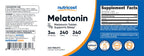 Nutricost Melatonin 3mg Sleep Support - 240 Tablets - image 6