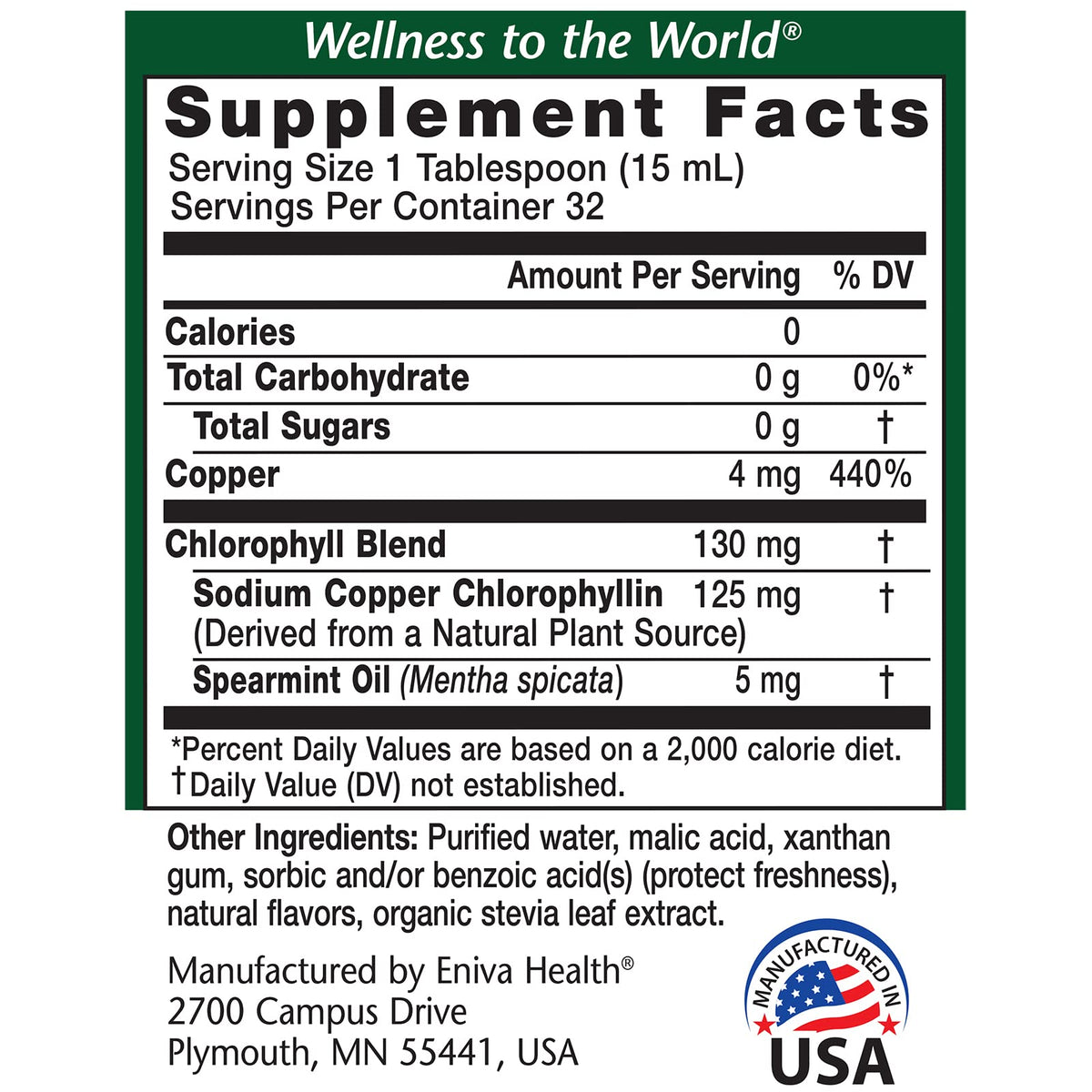 Eniva Liquid Chlorophyll Health - image 2
