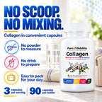 Pure DelaVita Multi Collagen 1800mg, 5 Types - 90 Capsules - image 4