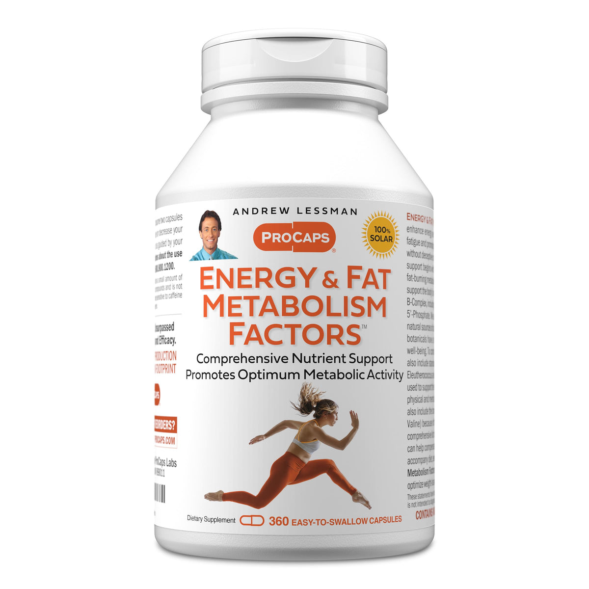 ANDREW LESSMAN Energy and Fat Metabolism Factors Capsules - Promotes