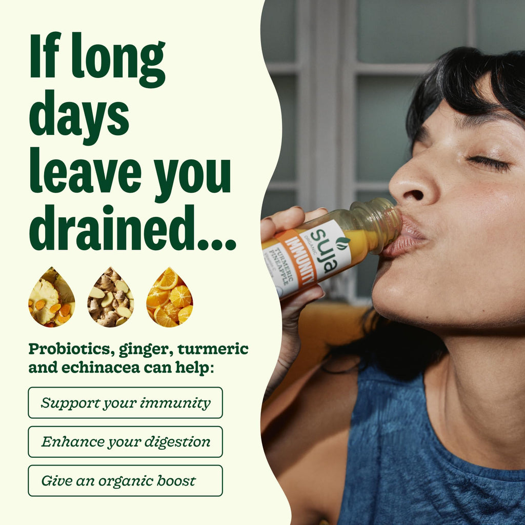 Suja Organic Immunity Defense Shot with Turmeric & Ginger - 10 Pack - image 4