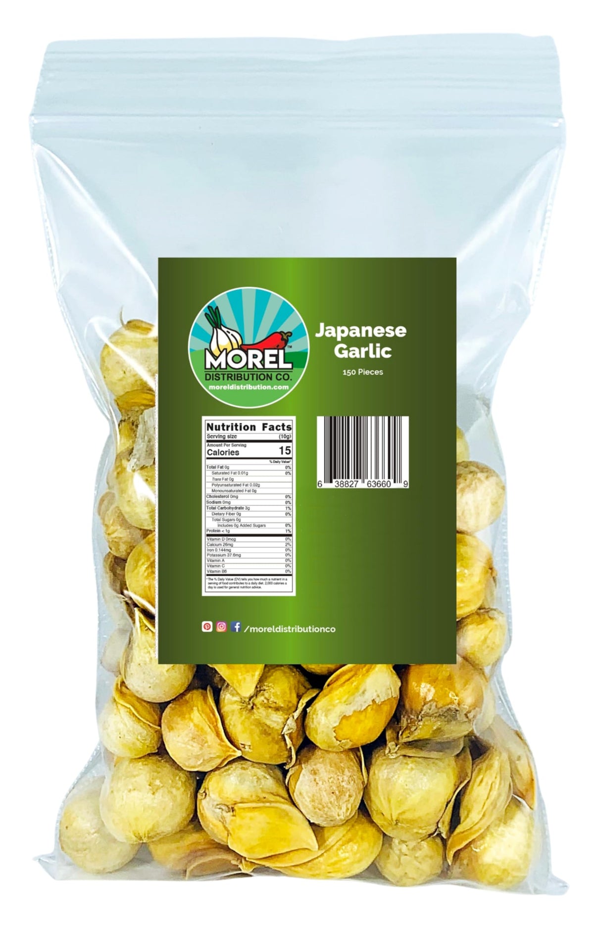 Morel Distribution Company Japanese Garlic//AJO Japones (100%