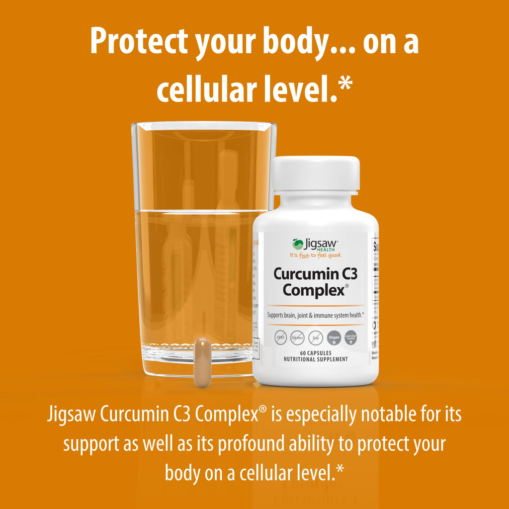 Jigsaw Health Curcumin C3 Complex Antioxidant Support - 60 Capsules - image 5