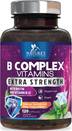 Nature's Nutrition B Complex Vitamins Capsules - Super Complete