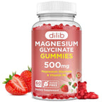 dilib Magnesium Glycinate Gummies 500mg Magnesium Supplement