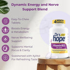 Dr's Hope Vitamin B12 1000mcg Energy & Metabolism Support - 120 Tablets - image 8
