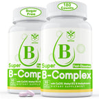 EnvyCure Vitamin B Complex Methylated Energy Support - 180 Tablets