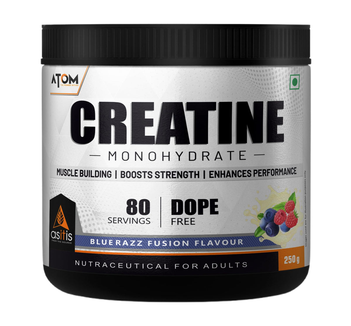 Asitis Nutrition Atom Creatine Monohydrate Powder - 250g