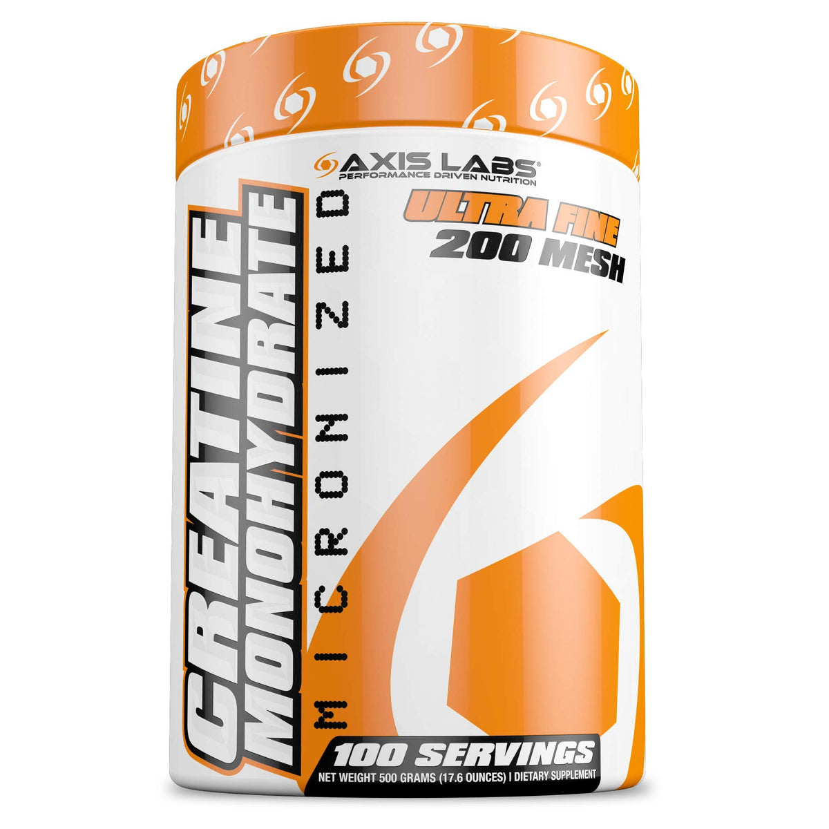 Axis Labs Micronized Creatine Monohydrate Powder - 100 Servings