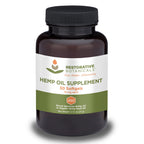 Restorative Botanicals Hemp Oil Supplement Softgels 15mg - 30 Softgels