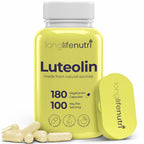 LongLifeNutri Luteolin 100mg Supplement - 180 Vegetarian Capsules