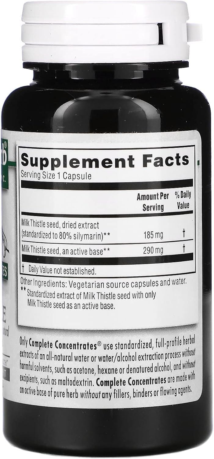 Kroeger Herb Milk Thistle 80% Silymarin - 90 Capsules - image 2