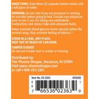 The Vitamin Shoppe Glucomannan 1.99g Soluble Fiber - 100 Capsules - image 3