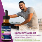 Nurbetoxa Milk Thistle Liver Support Drops for Fatty Liver