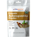 Vitamatic Certified USDA Organic Ashwagandha Powder - 1 lb