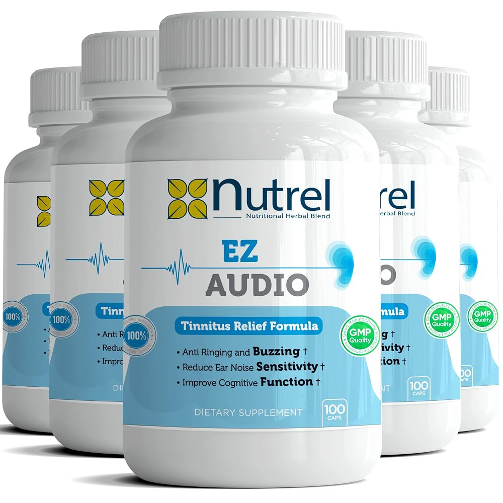 Nutrel Ez Audio Tinnitus Support - 100 Capsules - image 2