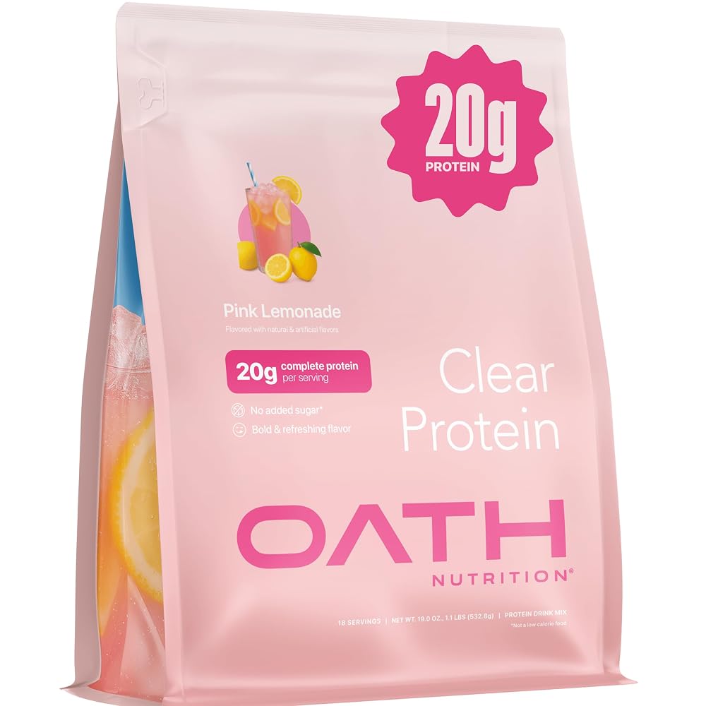 Oath Nutrition Clear Whey Isolate Protein Powder