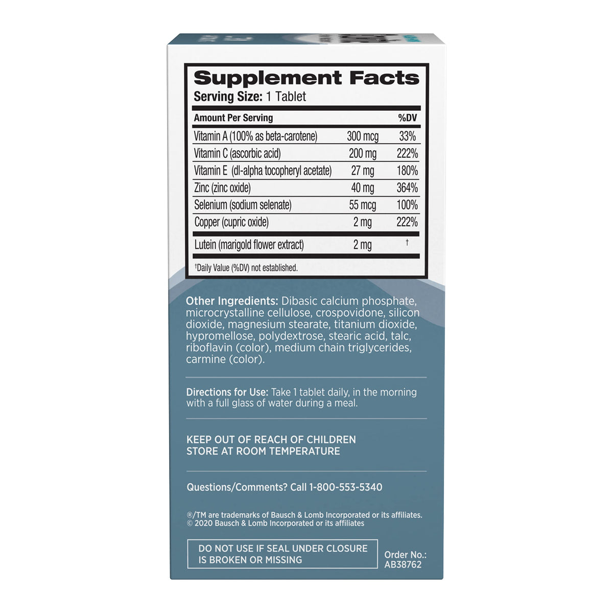 Ocuvite Lutein & Antioxidants Eye Vitamin Supplement - 360 Tablets - image 5