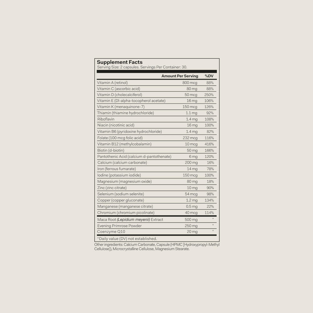 The Nue Co. Women's Multivitamin 45+ - 30 Capsules - image 2
