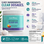 Natural BioScience Magnesium Sleep Night Time Powder - 9.52 oz - image 4