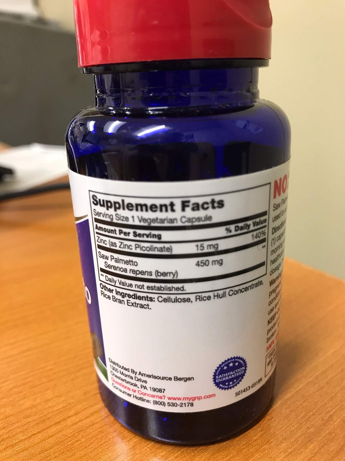 Good Neighbor Pharmacy Saw Palmetto 450mg - 50 Capsules - image 2