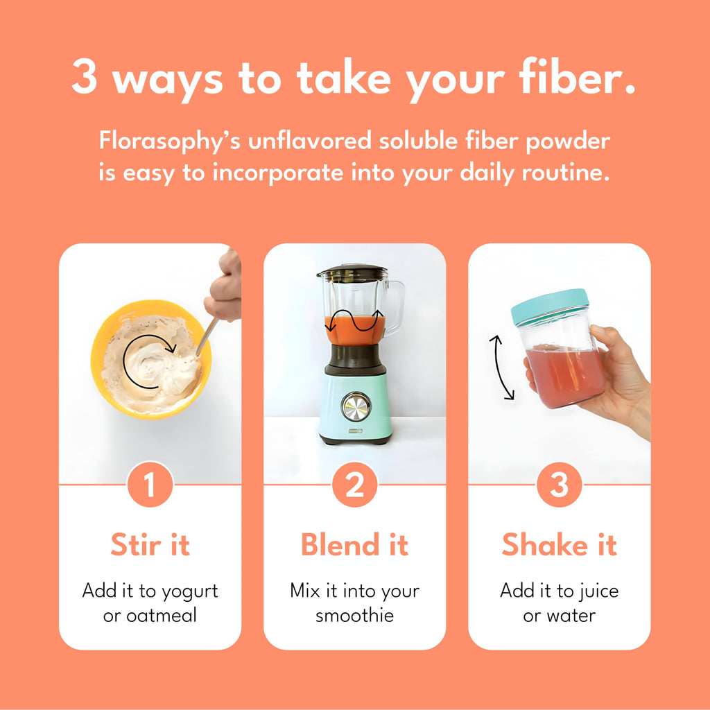 Florasophy Soluble Fiber Supplement