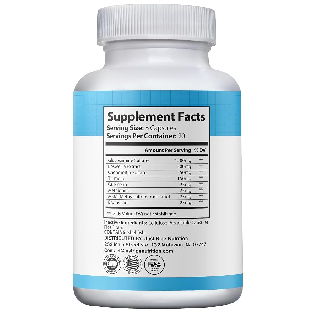 Just Ripe Nutrition Jointpren Joint Support Boswellia Extract - 60 Capsules - image 2