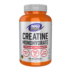 NOW Sports Creatine Monohydrate 750 mg - 240 Vegetarian Capsules