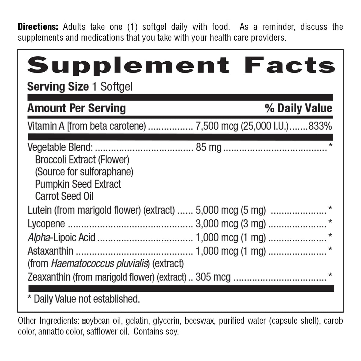 Country Life Carotenoid Complex with Lutein and Lycopene - 60 Softgels - image 5