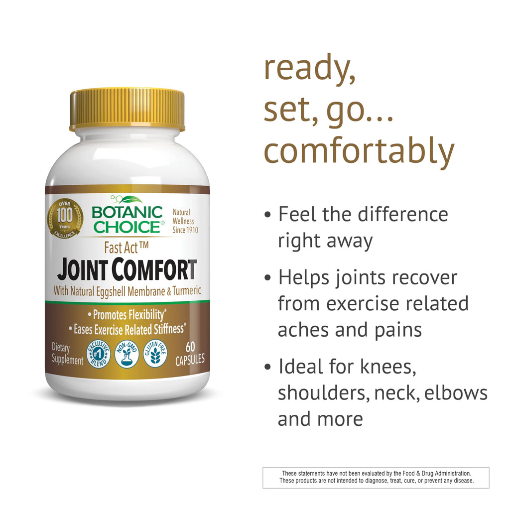 Botanic Choice Turmeric Curcumin & NEM Joint Comfort - 60 Capsules - image 3