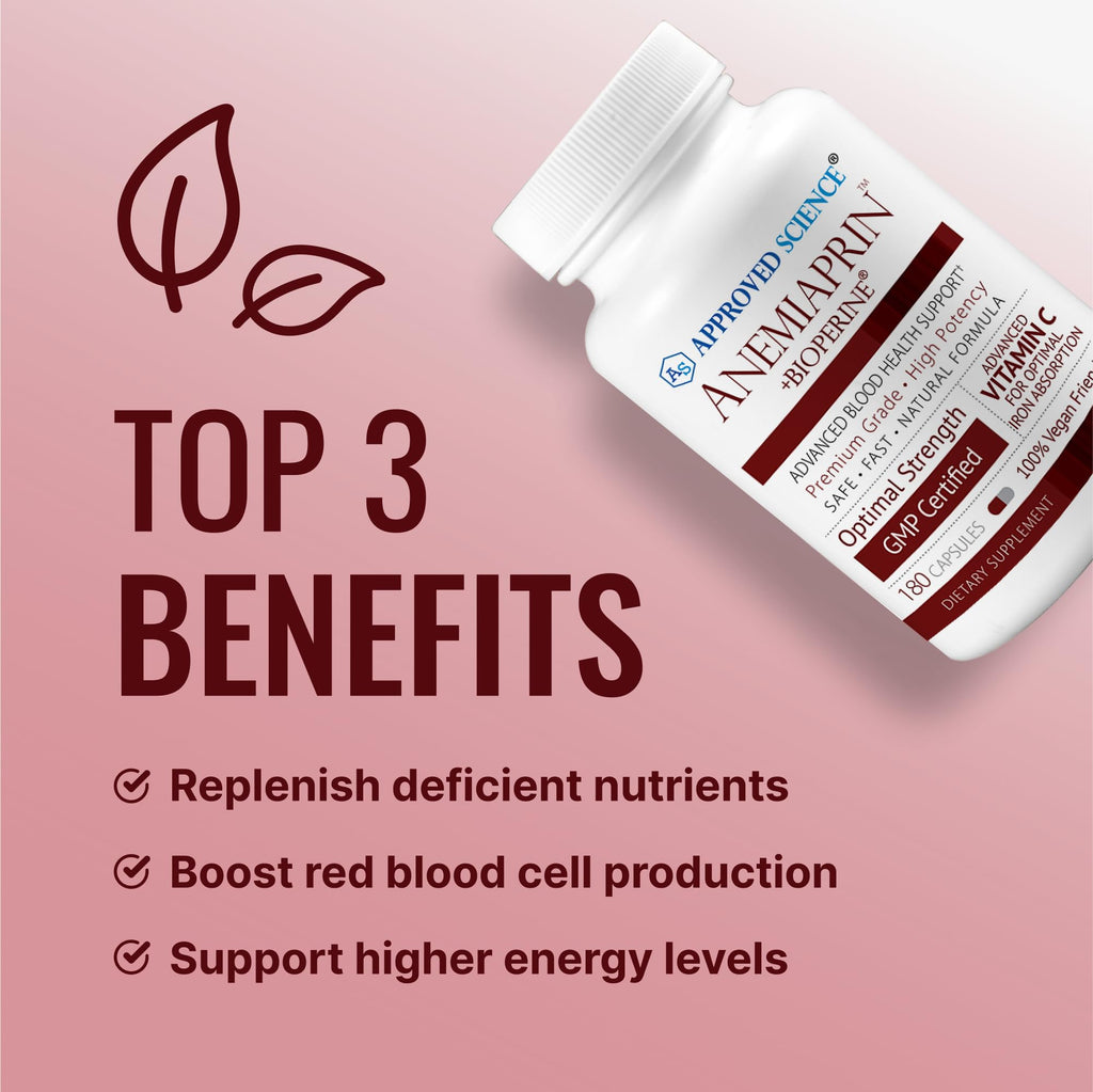 Approved Science Anemiaprin - 60 Capsules