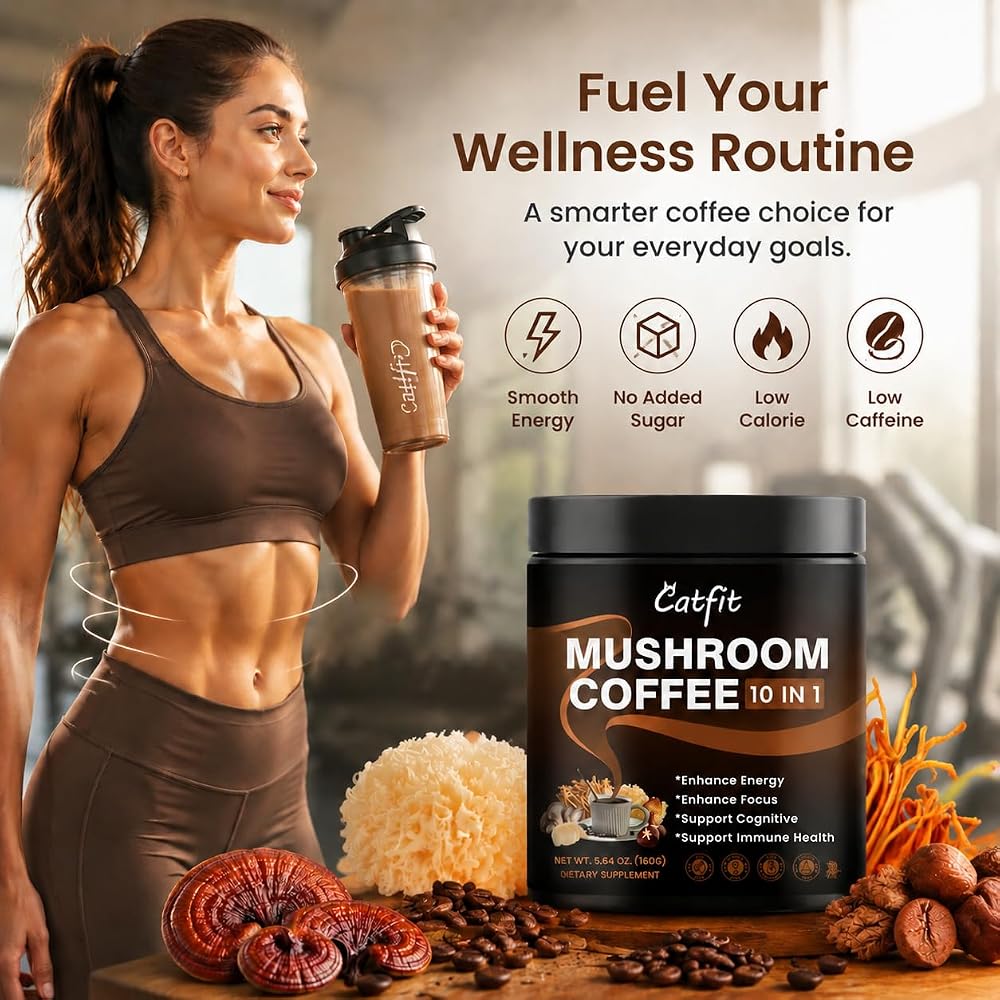 Catfit Mushroom Coffee Powder