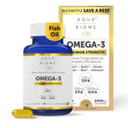 Enzymedica Aqua Biome Maximum Strength Omega 3 Fish Oil