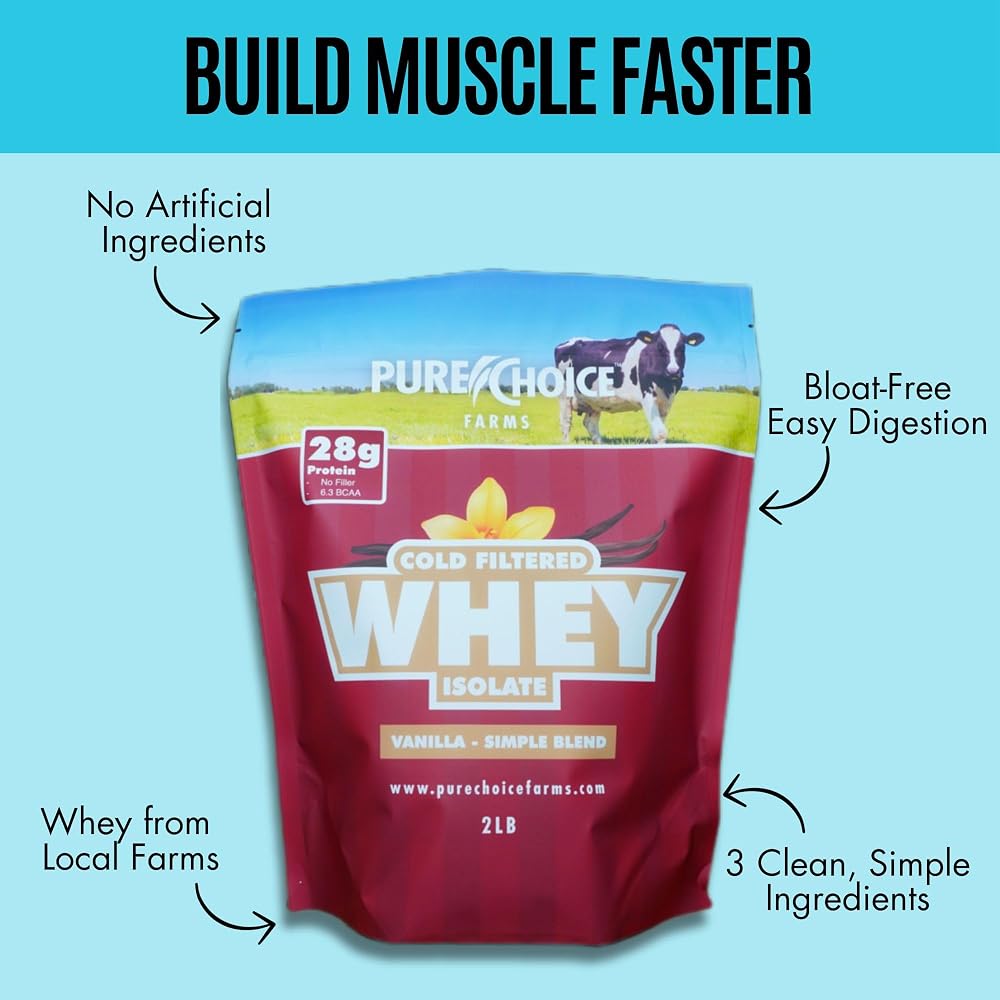 Pure Choice Whey Cold Filtered Whey Protein Isolate - image 10