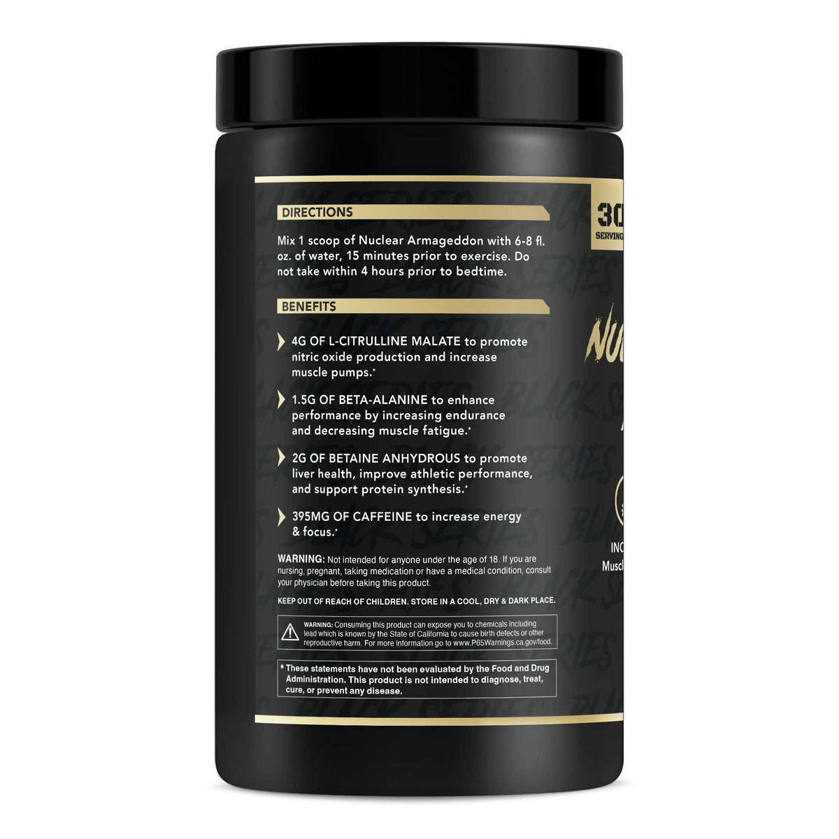 Anabolic Warfare Nuclear Armageddon Pre-Workout Powder - 30 Servings - image 2