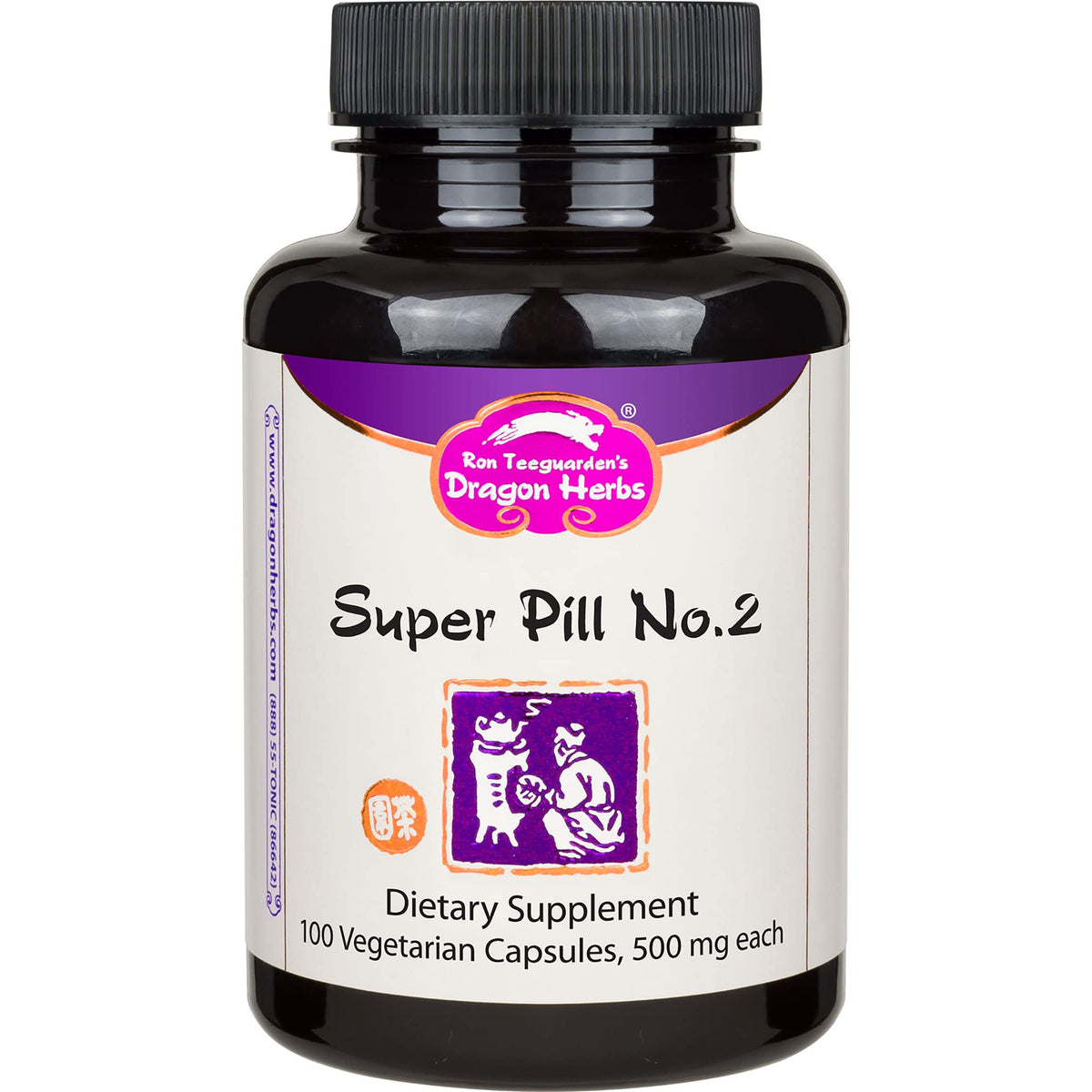 Dragon Herbs Super Pill No. 2 - 60 Vegetarian Capsules