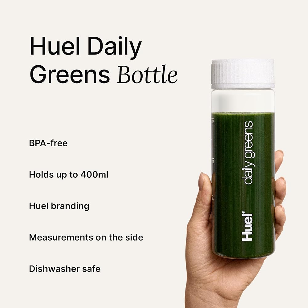 Huel Daily Greens Bottle BPA Free 13.5oz - 1 Bottle - image 2