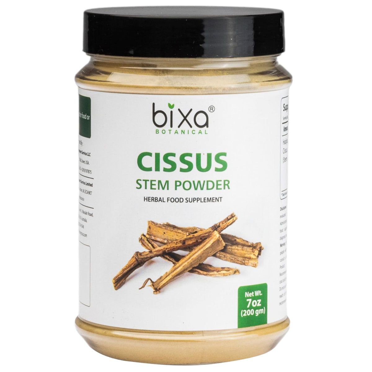 bixa BOTANICAL Cissus Powder (Cissus Quadrangularis/Hadjod)