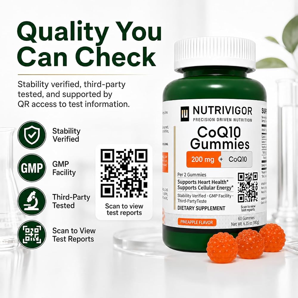 NutriVigor CoQ10 Gummies