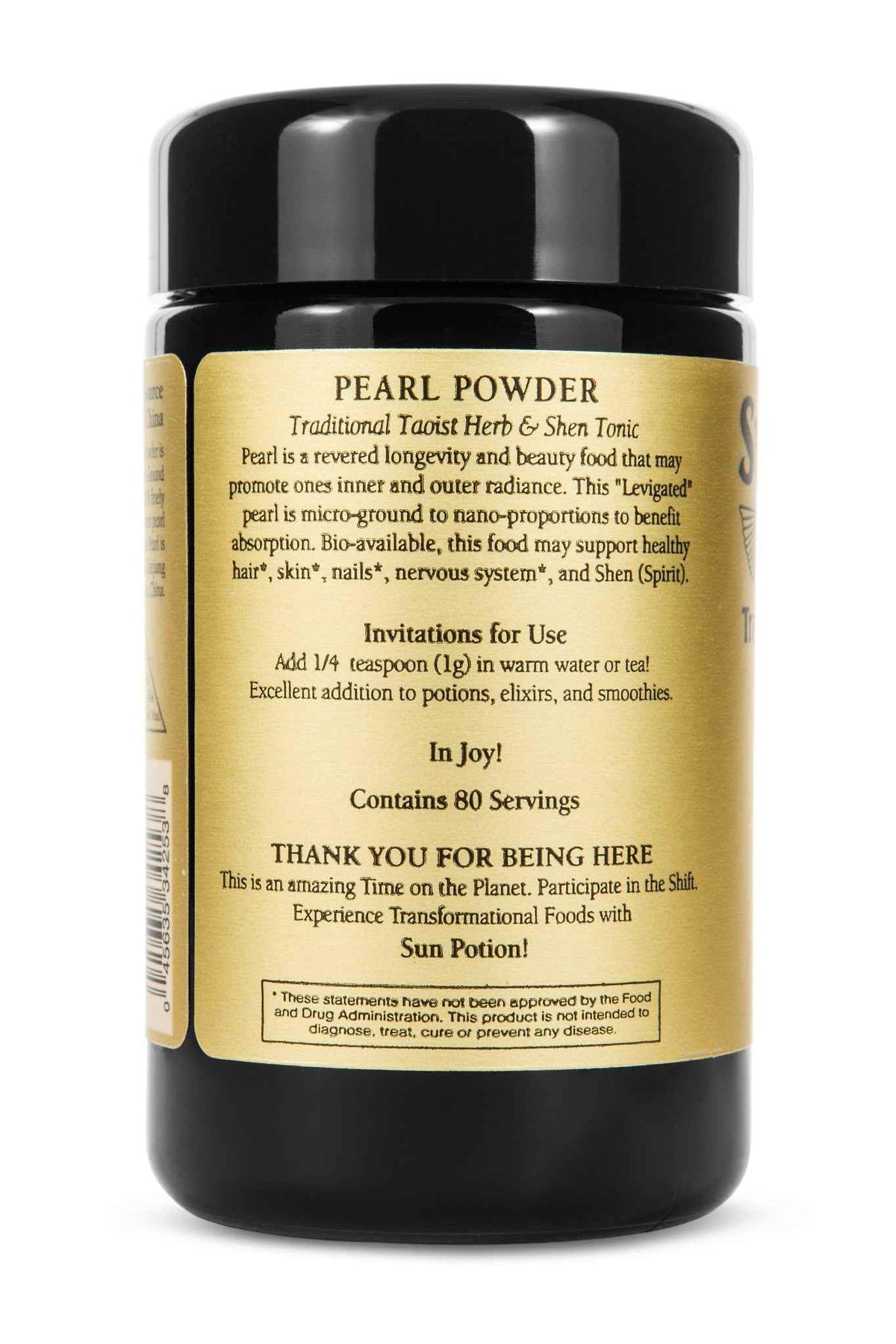 Sun Potion Pearl Powder Food-Grade Freshwater Beauty Tonic - 80g - image 2