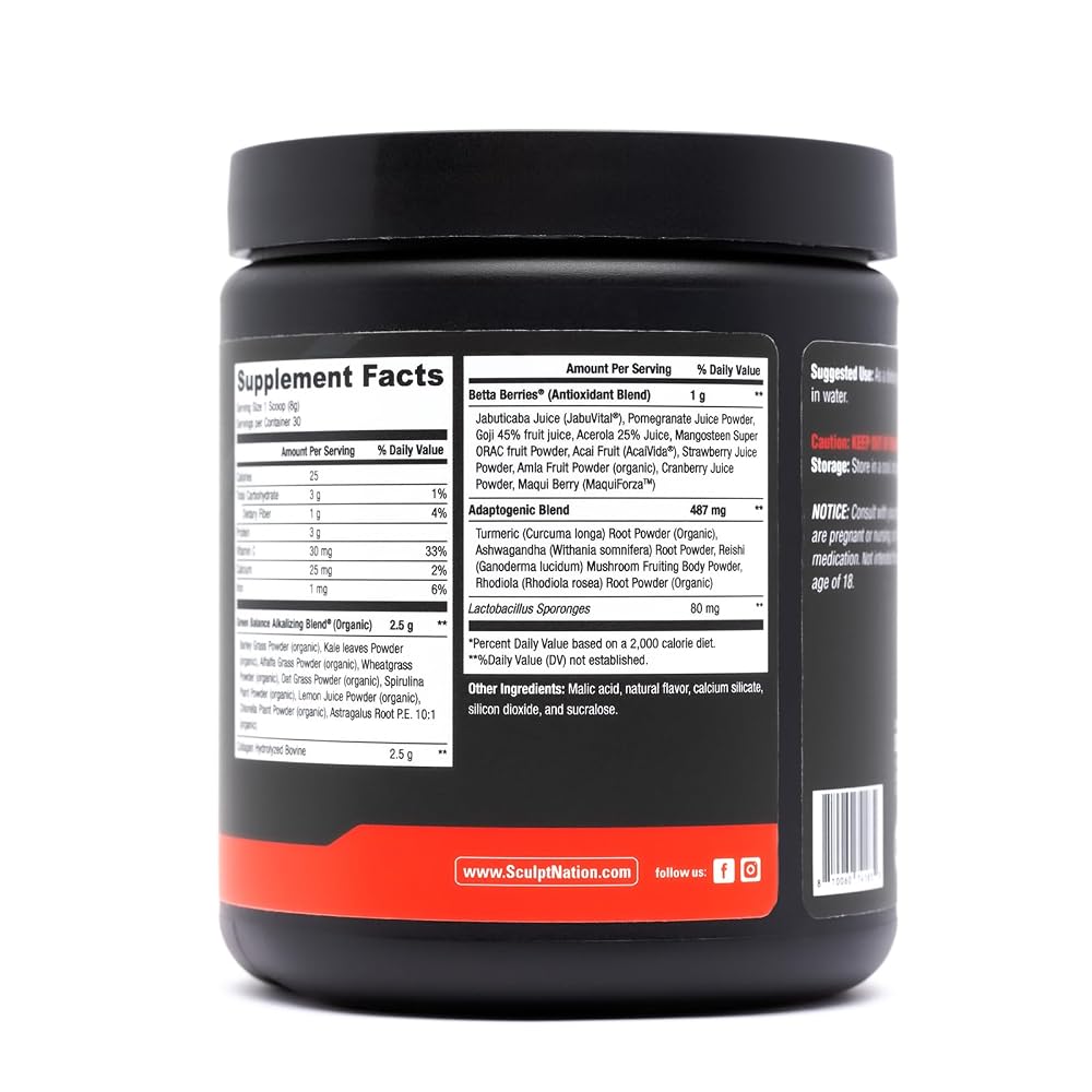 Sculpt Nation by V Shred Greens - Premium Greens Powder & Superfood