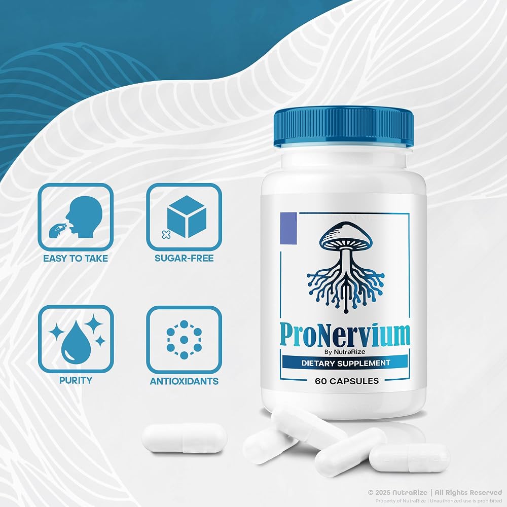 NutraRize ProNervium Advanced Nerve Health Supplement - 120 Capsules - image 5