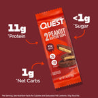 Quest Nutrition Peanut Butter Cups 11g Protein - 12 Count - image 4