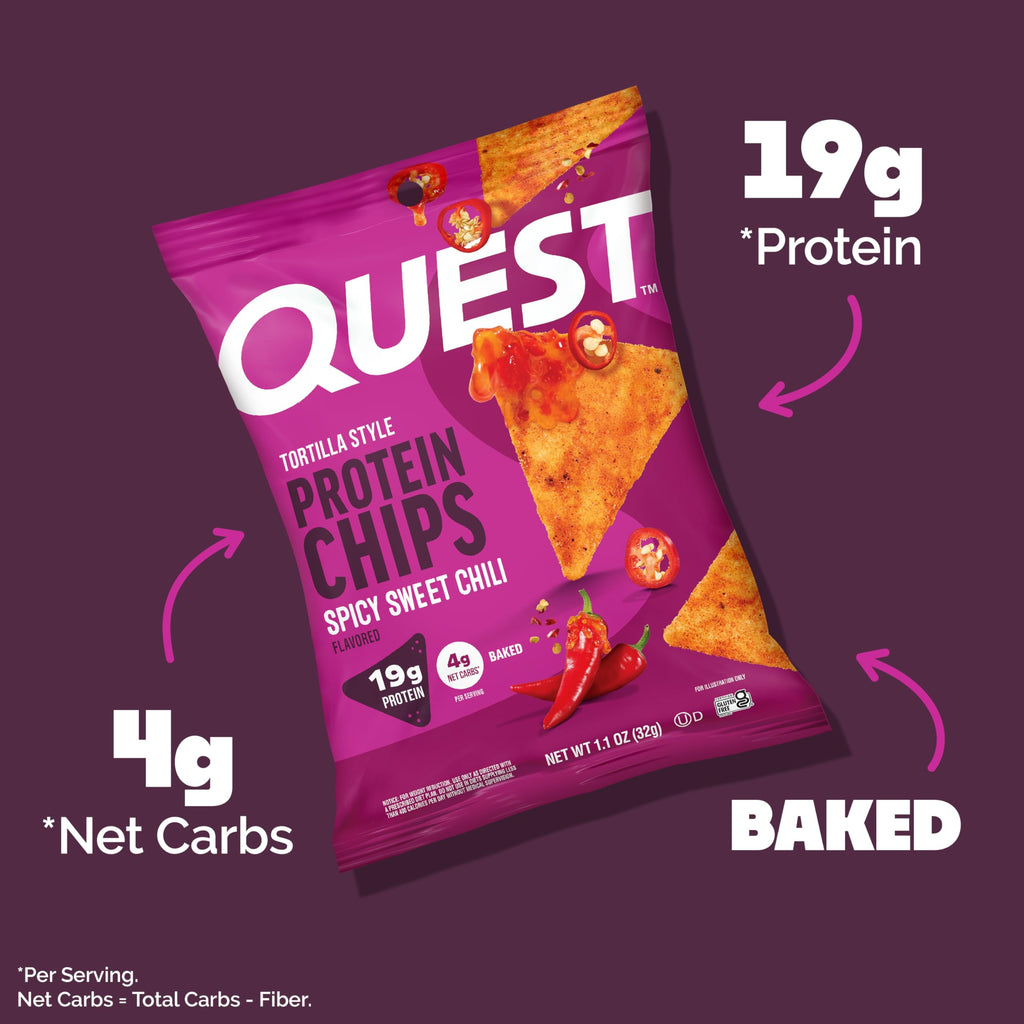 Quest Nutrition Loaded Taco Tortilla Style Protein Chips